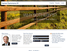 Tablet Screenshot of jamessammons.com